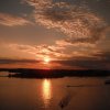 Souper à Kenora : coucher de soleil