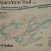 Carte de la Waterfront Trail